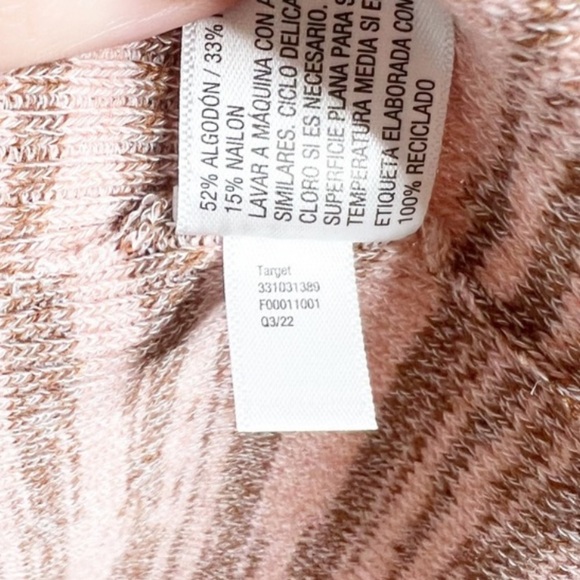 New with Tag Wild Fable Women Cold Shoulder Neutral Space Dye Turtleneck Sweater - Picture 16 of 16